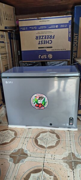 Mini réfrigérateur compact SPJ argent