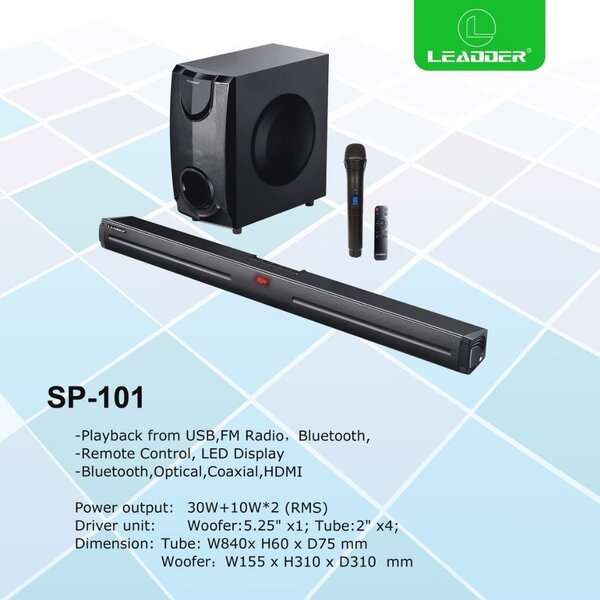 Barre de son BT/USB/FM