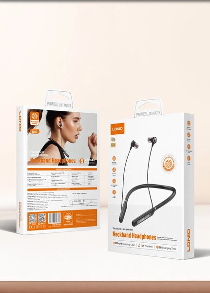 Écouteurs tour de cou sans fil