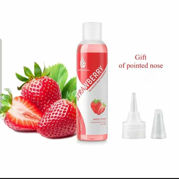 Gel lubrifiant fruité