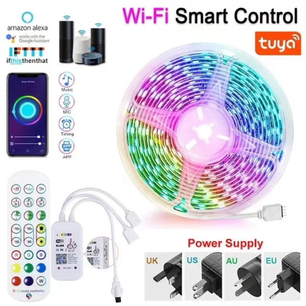 Bande LED Wi-Fi RGB Tuya