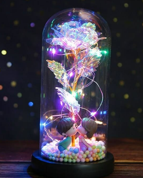 Розы под стеклянным куполом, 🌹роза которая не завянет и будет очень долго радовать глаза😍