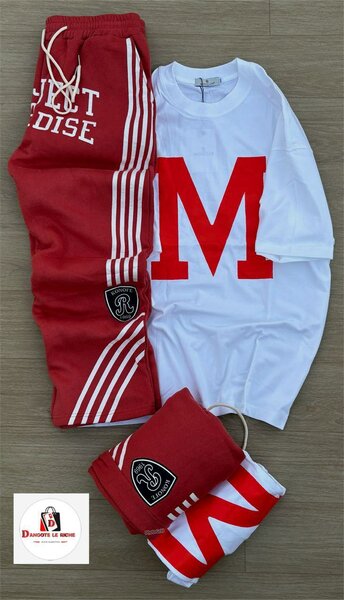 Ensemble Sport Vintage Rouge