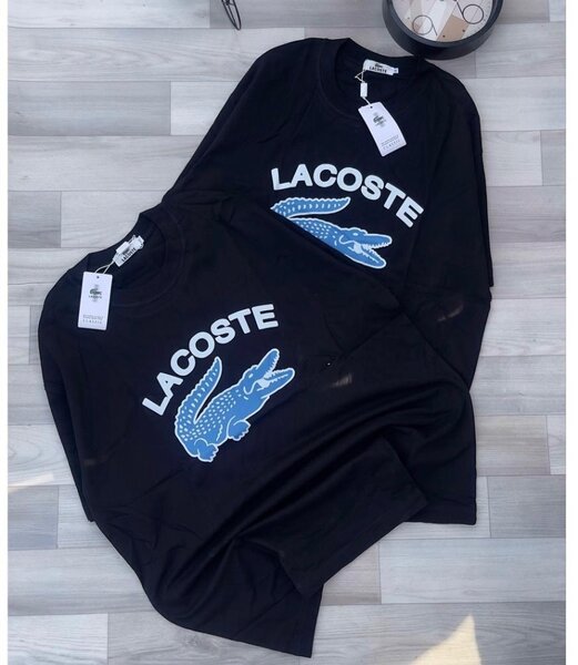 T-shirt Lacoste noir homme