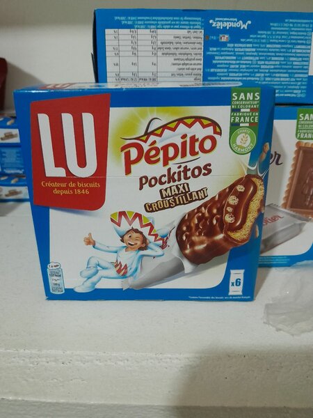 LU Pépito Pockitos Chocolat