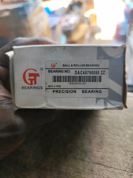 Roulement à billes GT DAC40750050 ZZ