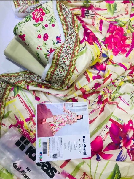 GulAhmed Lawn 3 Peace Suit