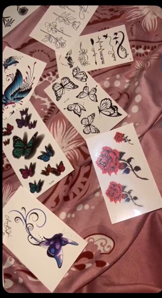 Tatouages temporaires artistiques