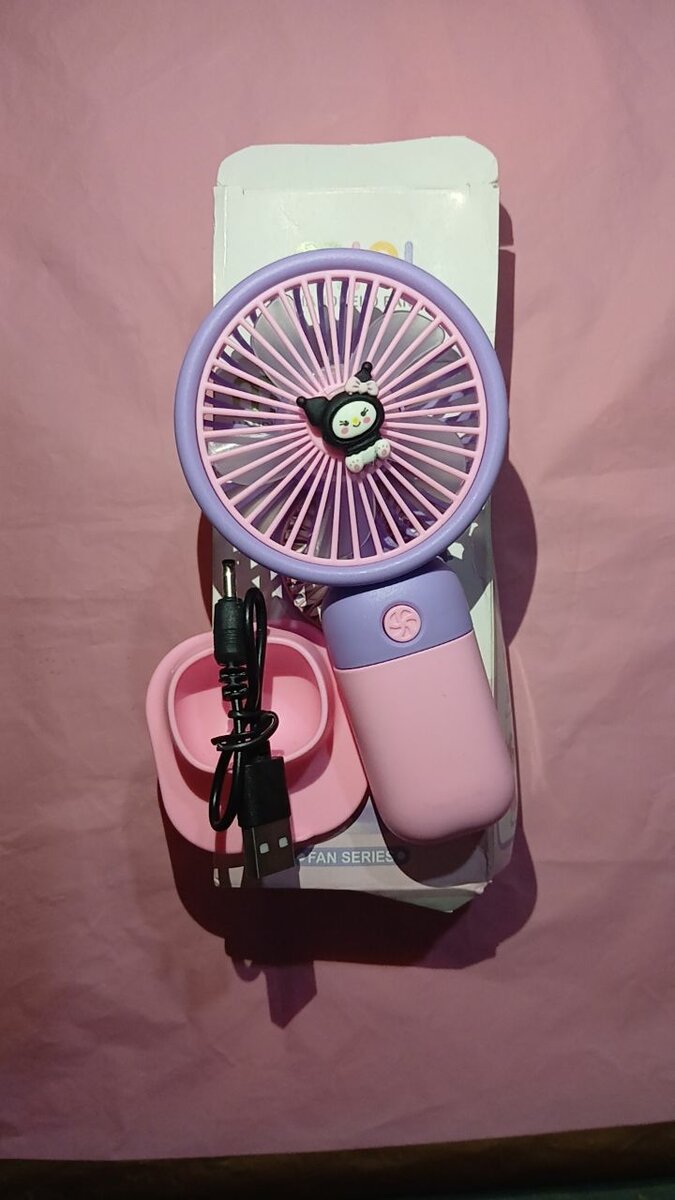 Ventilateur portatif USB coloré