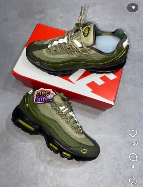 Baskets Air Max 95 Vert