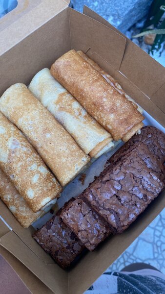 Brownies & crêpes
