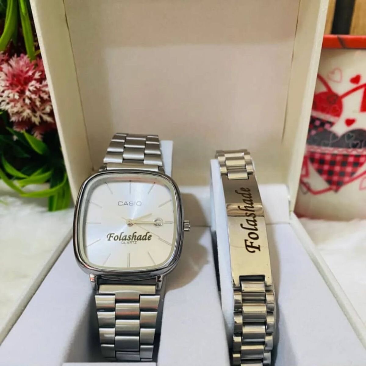 Montre en acier inoxydable