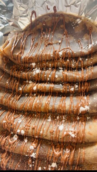 Crêpes au chocolat gourmandes