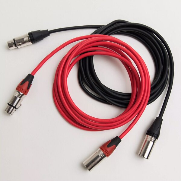 MICROPHONE XLR CABLES (shielded no noise)
