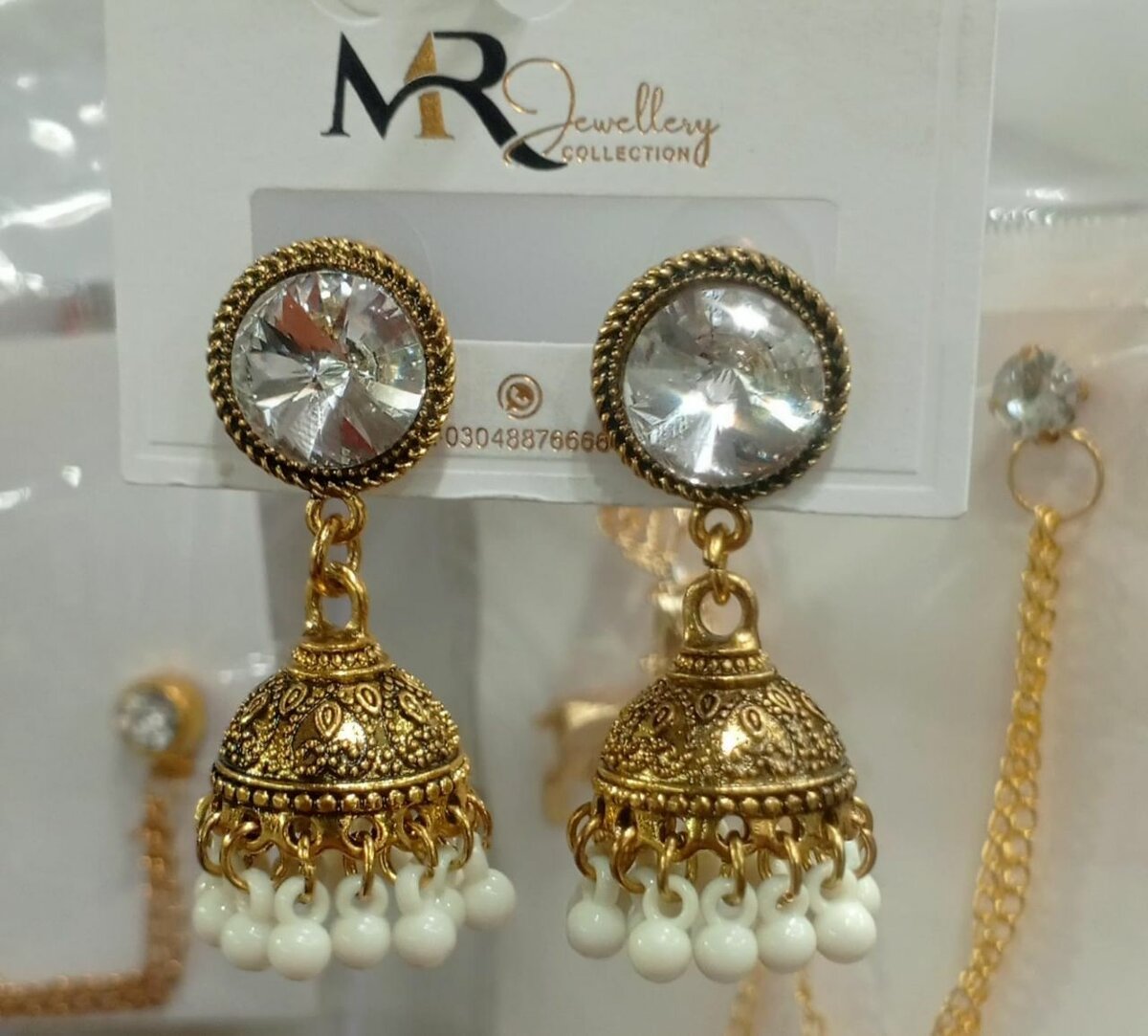 Girls Indian Jhumka Earrings