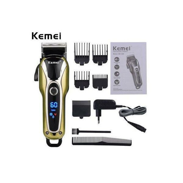Tondeuse à cheveux  rechargeable kemei 1990