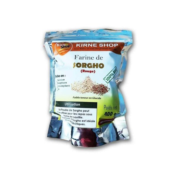Farine de Sorgho Rouge 400g
