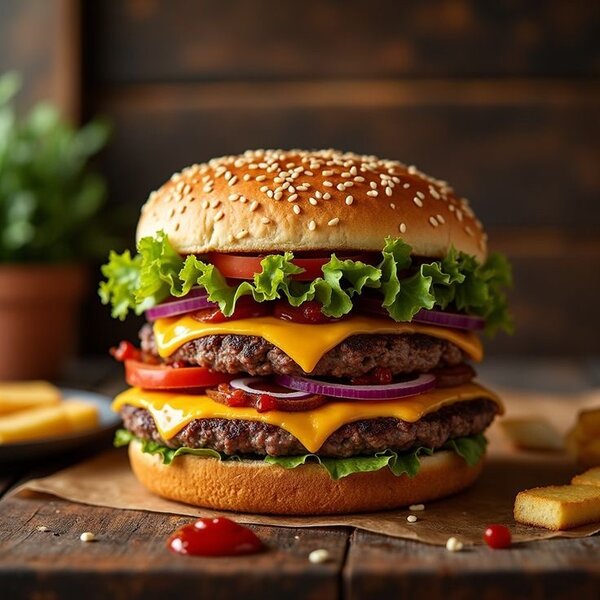 Double Cheese Burger