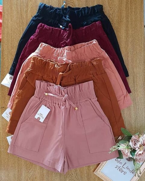 garterized shorts