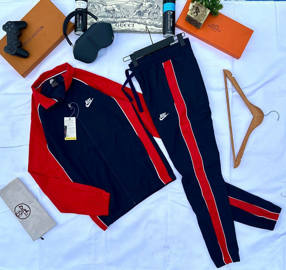 Men's Athletic Tracksuit Set