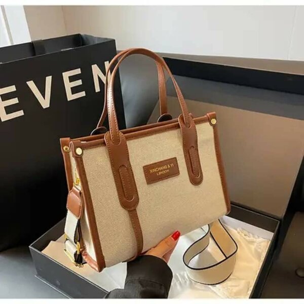 Sac fourre-tout élégant en toile