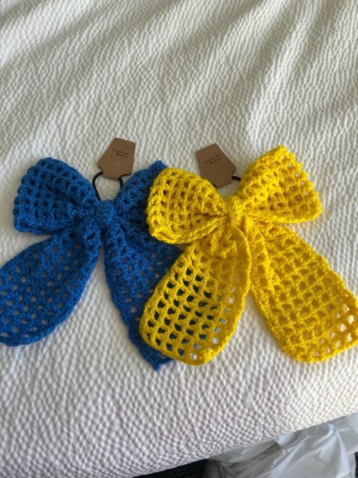 Crochet noeud pour cheveux