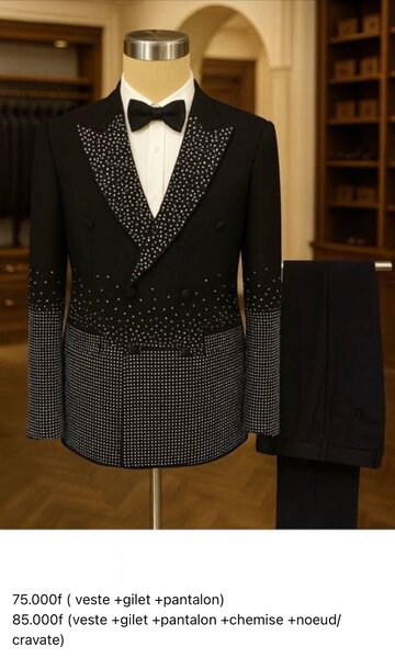 Costume élégant homme