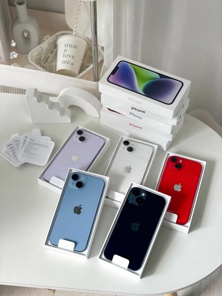 Apple iPhone 14 - Neuf, scellé, plusieurs couleurs