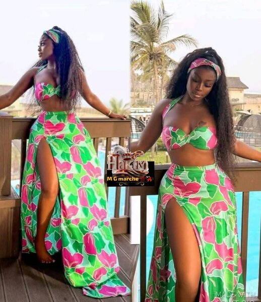 Ensemble Bikini Floral Éclatant