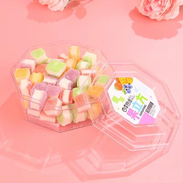 Bonbons gélifiés colorés