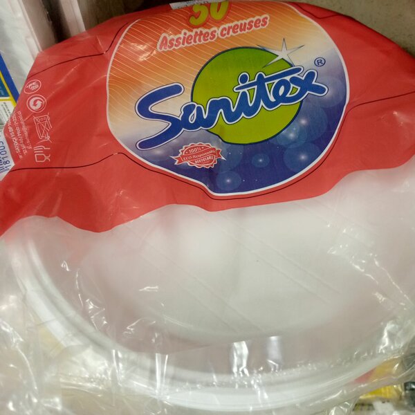 Assiette creuse (50pcs)