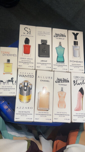 Testeurs de parfums de marque