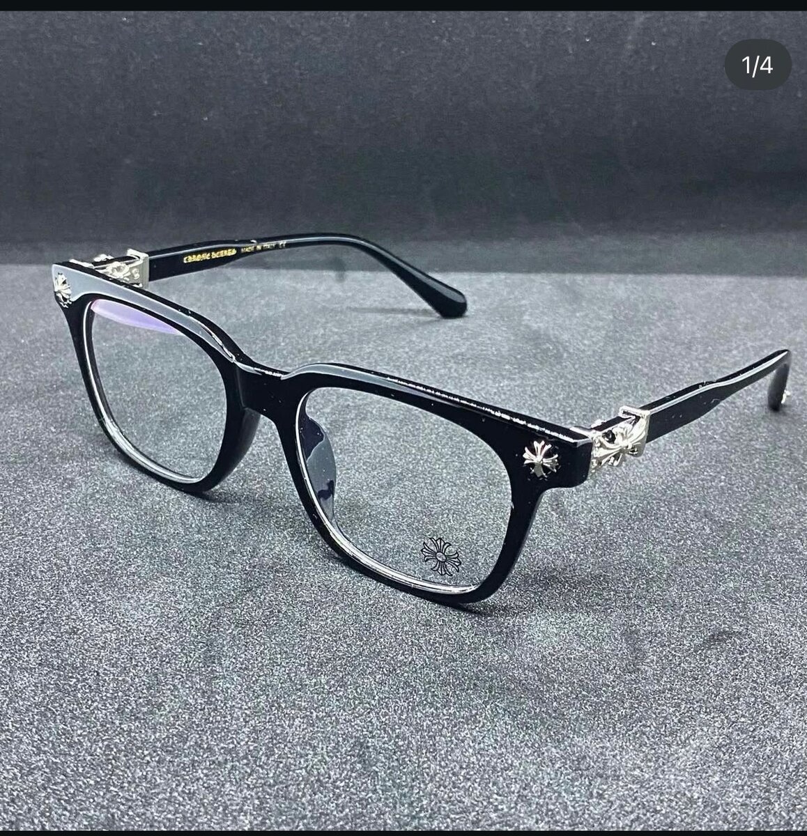 Lunettes chromes heart