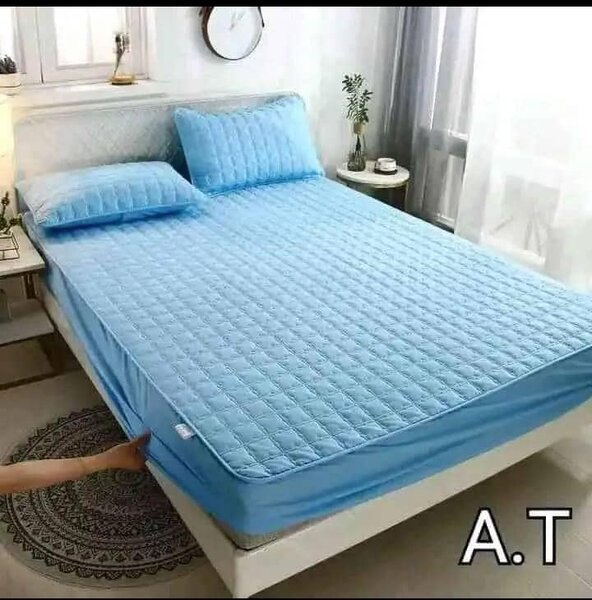 Bedroom set: waterproof mattress cover + pillowcases 2pcs