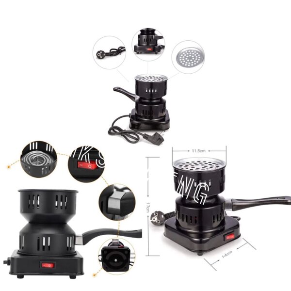 Chauffe-charbon électrique