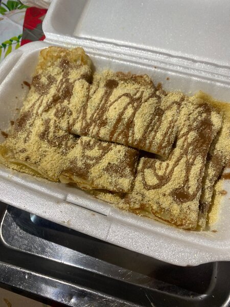 Crêpes brésiliennes délicieuses