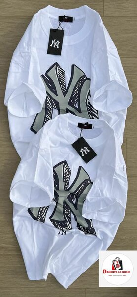 T-shirt blanc imprimé tendance