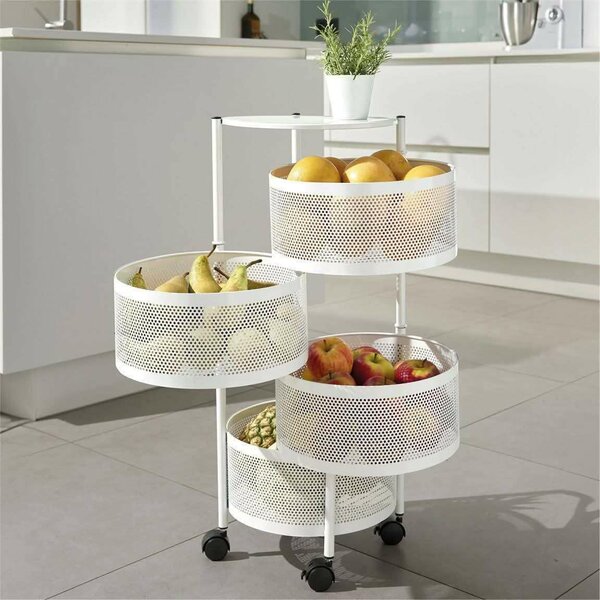 Chariot de rangement à 3 niveaux