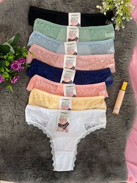 String en coton ,dentelle sexy