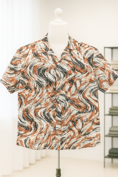 Chemise hawaïenne colorée