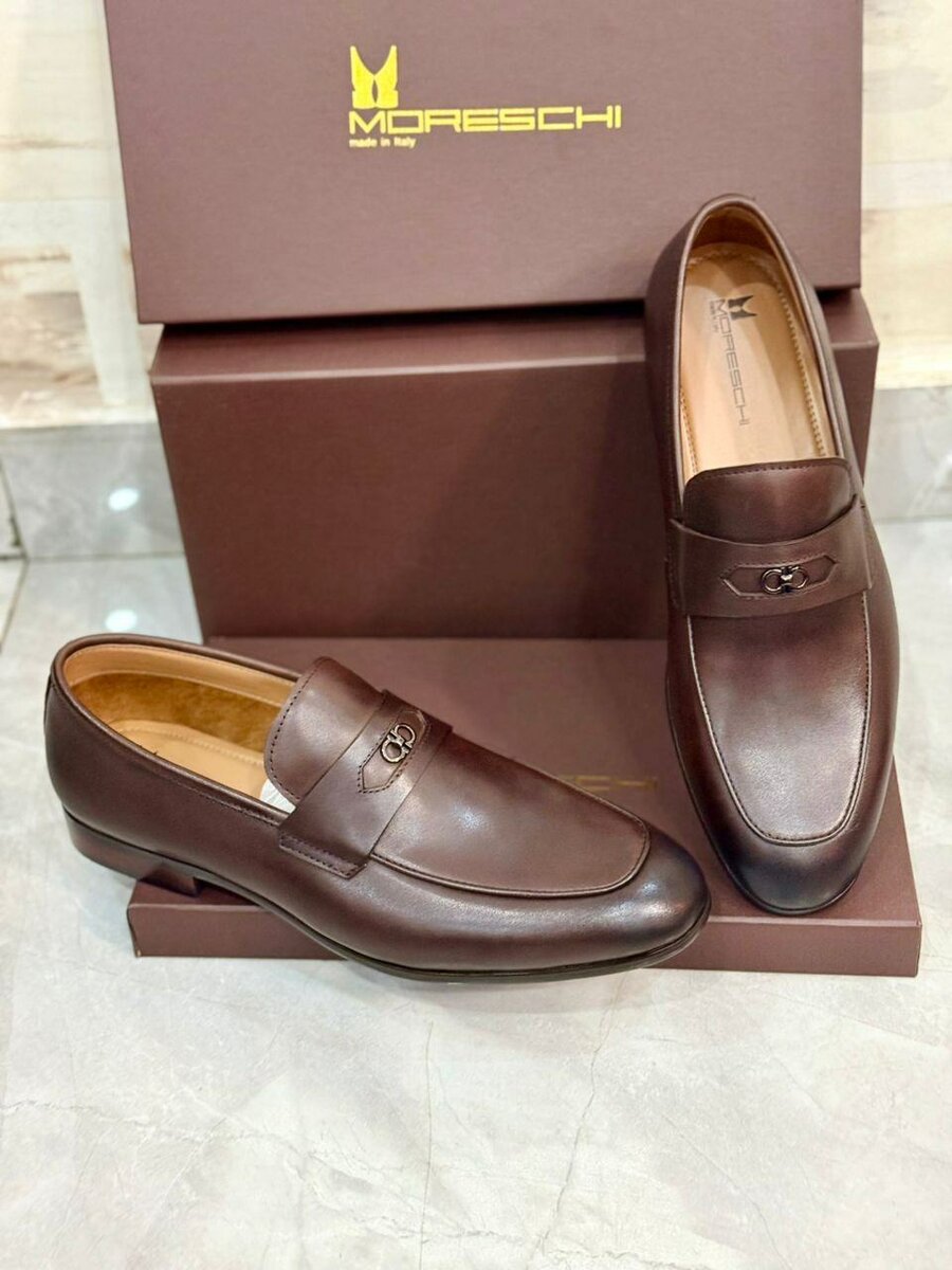 Mocassins en cuir pour hommes