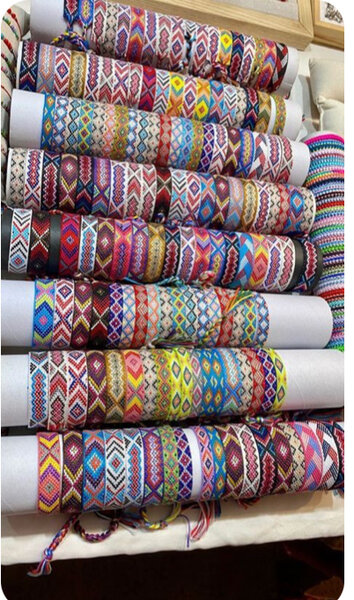 Bracelets tissés bohèmes