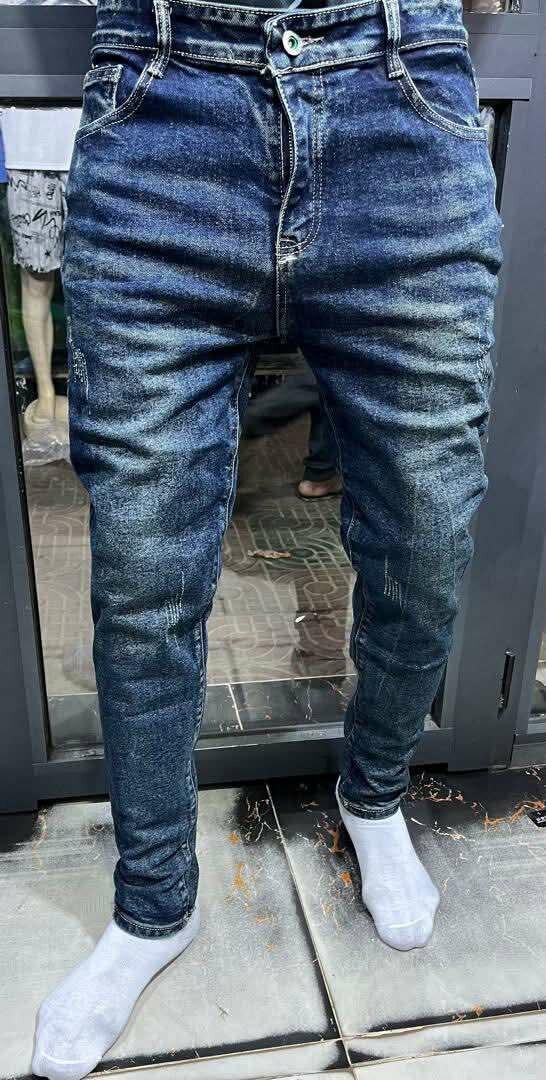 Jeans slim fit homme mode