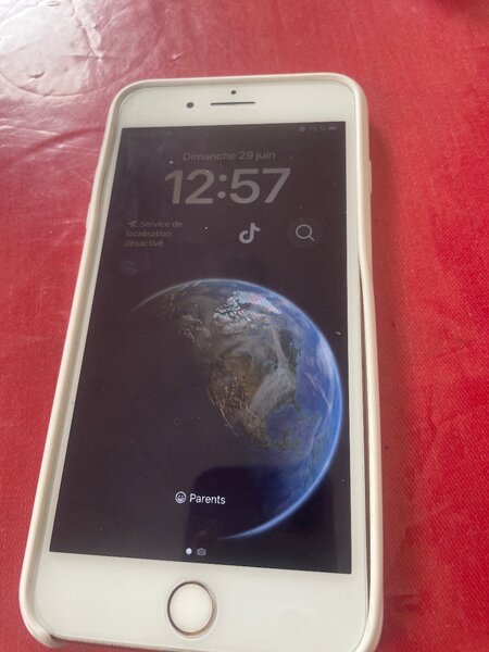 iPhone with Protective Case