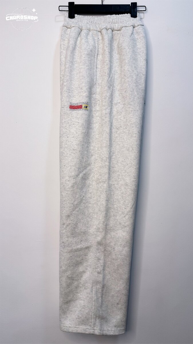 Pantalon de jogging gris unisexe