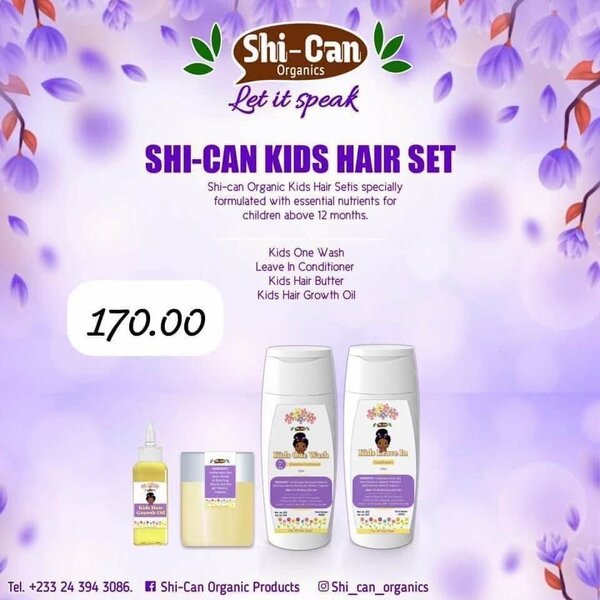 SHI-CAN KIDS HAIR SET