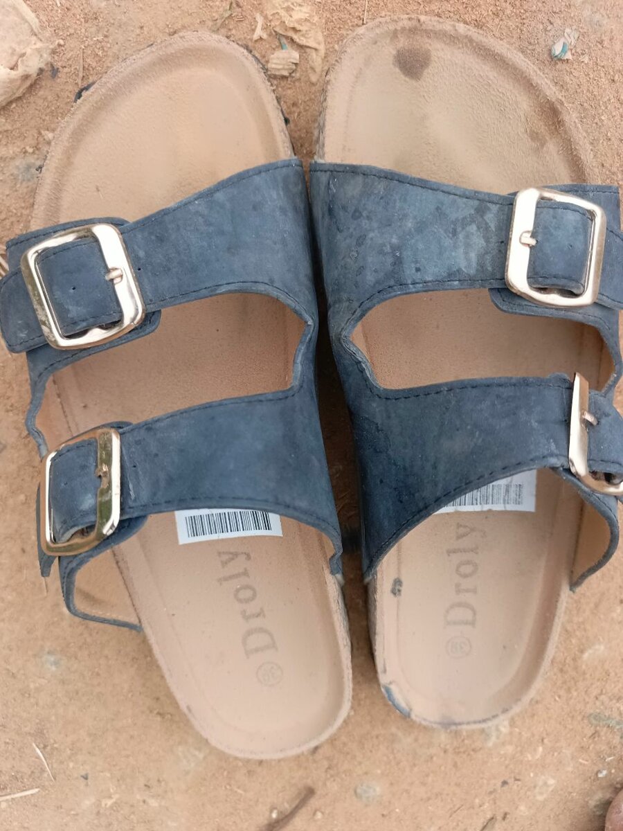 Sandales confortables en cuir