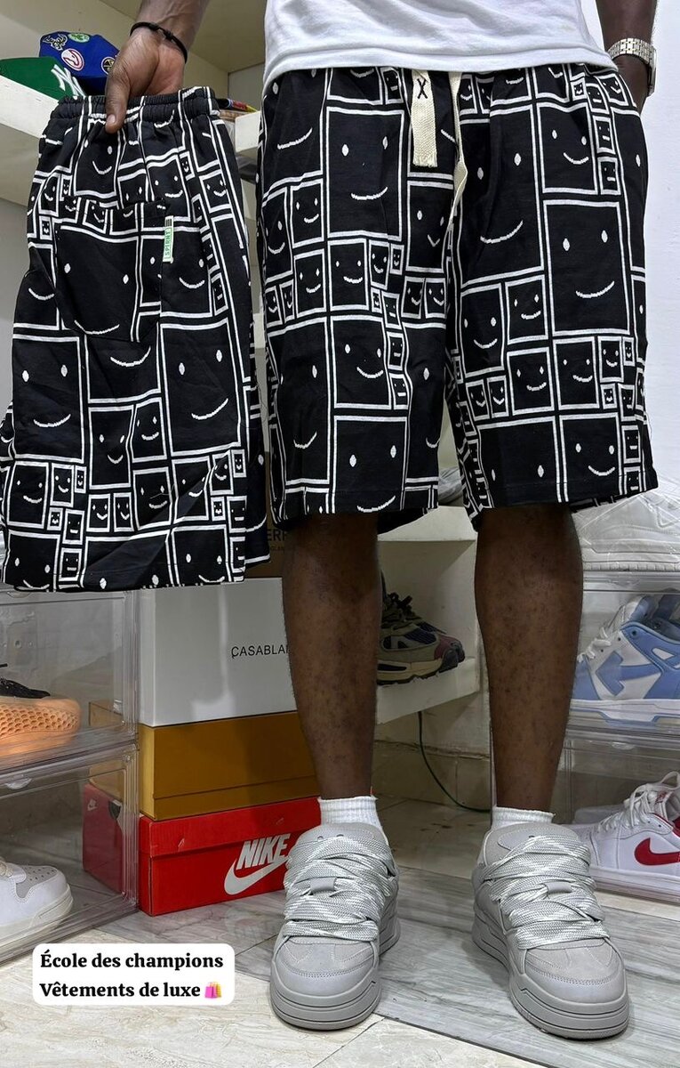 Shorts imprimé tendance