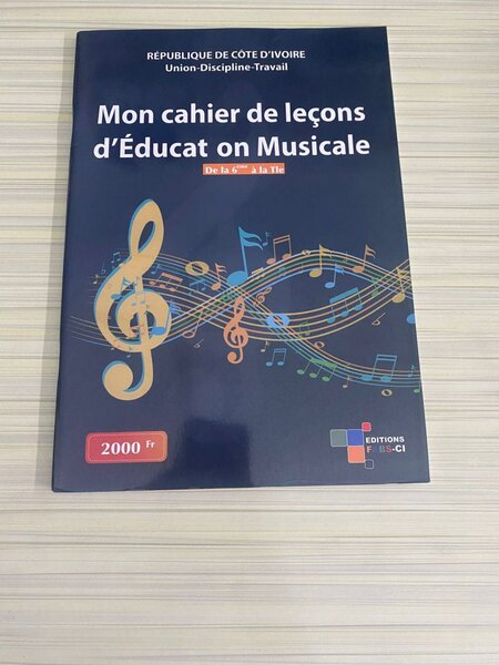 Cahier de Leçons Musical