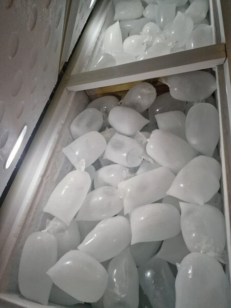 Blocs de glace à l'ancienne